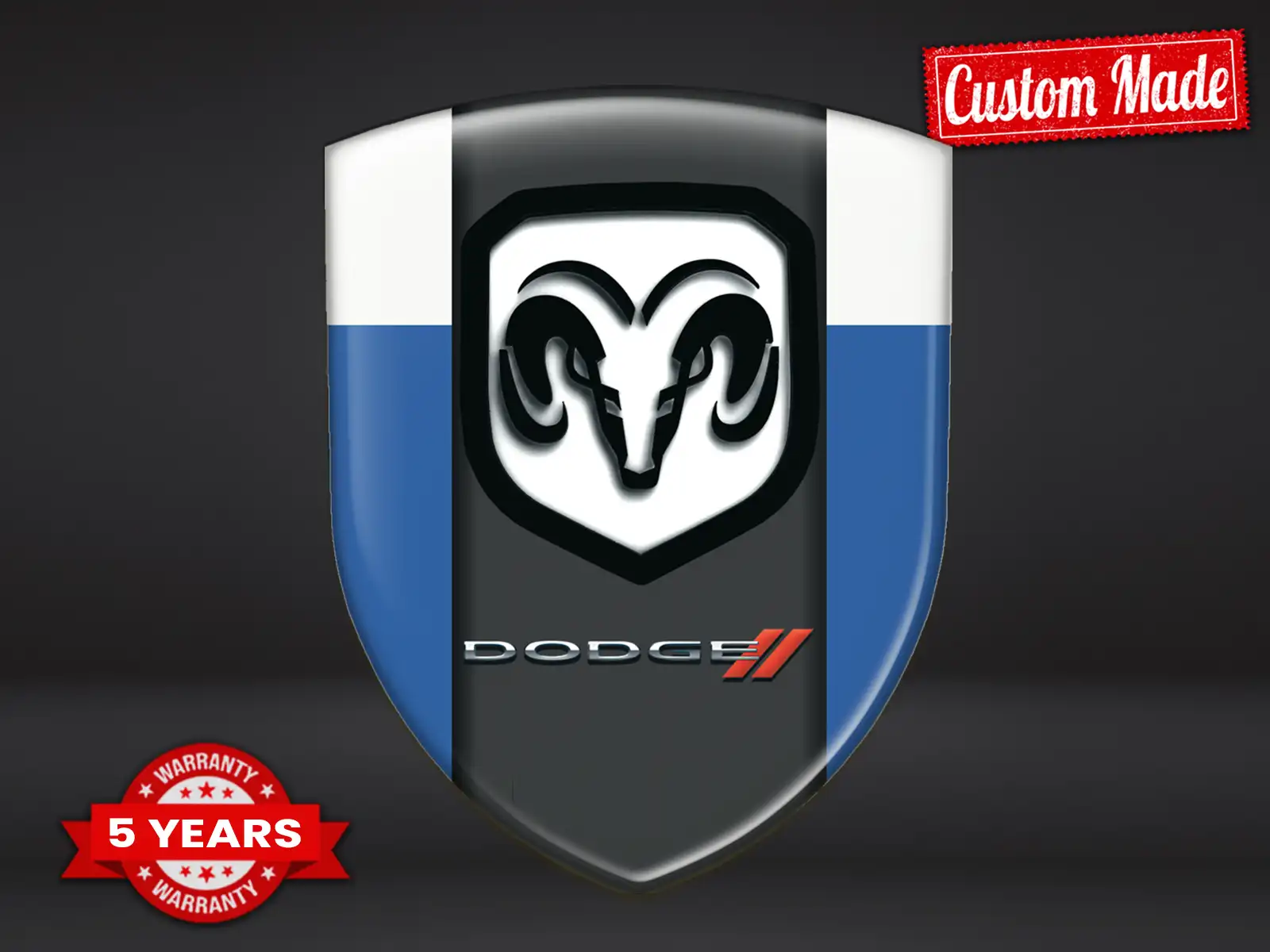Dodge Autosticker Professionell Anpassbar Pro